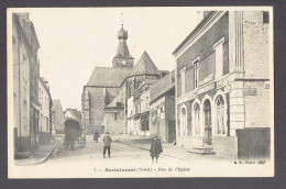 CPA 59 - BERLAIMONT - RUE DE L'EGLISE - Berlaimont