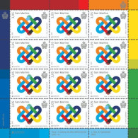 San Marino 2023 Europa CEPT Peace Sheetlet MNH - 2023