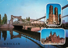 73022492 Wroclaw Most Grunwaldzki Katedra Ratusz Wroclaw - Poland