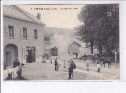 FONCINE-le-BAS: La Gare Du Tram - Très Bon état - Autres & Non Classés