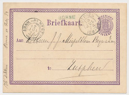 Borne - Trein Takjestempel Arnhem - Oldenzaal 1874 - Brieven En Documenten
