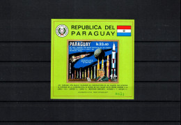 Paraguay 1970 Space / Weltraum Dr Wernher Von Braun Block Postfrisch / MNH - Sud America