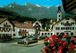 73021686 Bad Kohlgrub Marktplatz Brunnen Kirche Bad Kohlgrub - Sonstige & Ohne Zuordnung