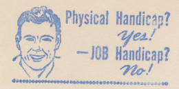 Meter Cut USA 1950 Physical Handicap - Job Handicap - Handicap