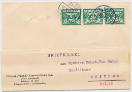 Firma Briefkaart Olst 1933 - Conservenfabriek - Unclassified