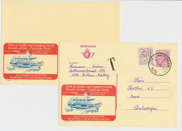 Essay / Proof Publibel Card Belgium 1983 Ferry Boat - Oostende - Dover - Sealink - Boten