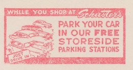 Meter Top Cut USA 1950 Car - Parking Station - Auto's