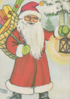 WEIHNACHTSMANN SANTA CLAUS Neujahr Weihnachten Vintage Ansichtskarte Postkarte CPSM #PBL545.DE - Kerstman
