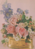 FLOWERS Vintage Ansichtskarte Postkarte CPSM #PAR960.DE - Blumen