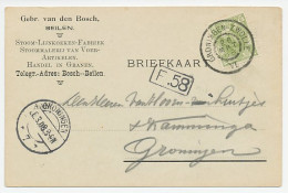 Firma Briefkaart Beilen 1908 - Stoommalerij - Unclassified