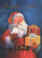 WEIHNACHTSMANN SANTA CLAUS WEIHNACHTSFERIEN Vintage Postkarte CPSM #PAJ785.DE - Santa Claus