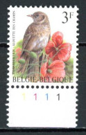 BE  2705  XX   ----  Oiseaux Buzin : Alouette Des Champs  --  N° De Planche 1 - Unused Stamps