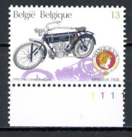 BE  2615  XX   ----  Motos Anciennes Belges   --  N° De Planche 1 - 1991-2000