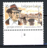 BE  2579  XX   ----  Georges Simenon   --  N° De Planche 2 - 1991-2000