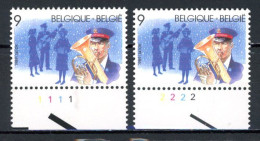 BE  2345  XX   ----  Armée Du Salut  --  N° De Planche 1 Et 2 - 1981-1990