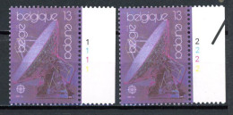 BE  2283  XX   ----  Europa : Transport Et Communication  --  N° De Planche 1 Et 2 - 1981-1990