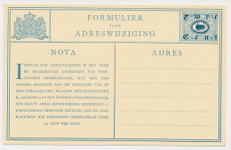 Verhuiskaart G. 2 - Postal Stationery