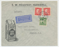 Illustrated Cover Sweden 1935 Coffee  - Other & Unclassified