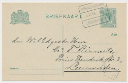 Treinblokstempel : Nieuwe-Schans - Leeuwarden IV 1919 Veenwouden - Zonder Classificatie