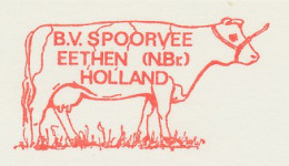 Meter Proof / Test Strip Netherlands 1972 Cow - Ferme