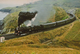 TREN TRANSPORTE Ferroviario Vintage Tarjeta Postal CPSM #PAA731.ES - Trains