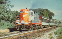 TREN TRANSPORTE Ferroviario Vintage Tarjeta Postal CPSMF #PAA599.ES - Eisenbahnen