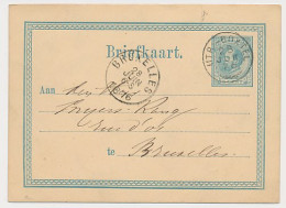 Trein Takjestempel Utrecht - Boxtel 1876 - Lettres & Documents
