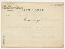 Kaarttelegram Rotterdam - Gebruikt Tussen 1876 / 1879 - Unclassified