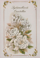 FLEURS Vintage Carte Postale CPSM #PAS020.FR - Fiori