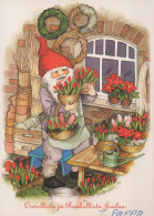 PÈRE NOËL NOËL Fêtes Voeux Vintage Carte Postale CPSM #PAK060.FR - Santa Claus