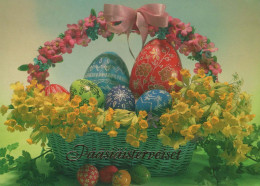 EASTER EGG Vintage Postcard CPSM #PBO147.GB - Pâques