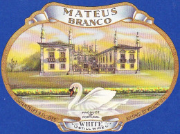 Wine Label, Portugal -  MATEUS BRANCO White Still Wine -|- Sogrape - Sonstige & Ohne Zuordnung