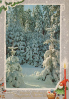 Happy New Year Christmas Vintage Postcard CPSM #PAV675.GB - Nieuwjaar