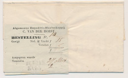 Schiedam - Amsterdam 1849 - Exp. Maatschappij C. Van Der Horst  - ...-1852 Prephilately