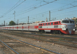 TRAIN RAILWAY Transport Vintage Postcard CPSM #PAA730.GB - Treinen