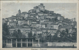 Cs286 Cartolina Ceccano Panorama 1942 Provincia Di Frosinone Lazio - Frosinone