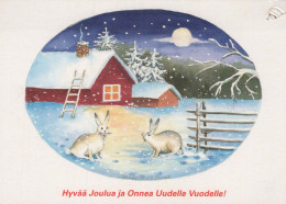 Buon Anno Natale Vintage Cartolina CPSM #PBN468.IT - Neujahr