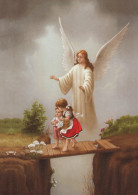 ANGELO Buon Anno Natale Vintage Cartolina CPSM #PAJ189.IT - Engel