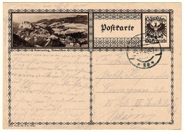 Österreich 10 Groschen Postkarte, Semmering Niederösterreich - Siegel Graz 5 VI 1928 - Lettres & Documents