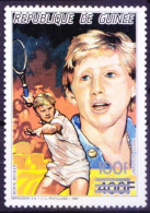 Guinea 1987 MNH, Boris Becker, Tennis, Sports - Tennis