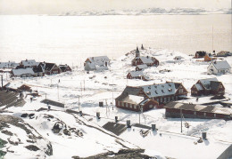 Greenland PPC Nuuk Den Gamle Bydel I Godthåb KGH 253 Polar Card (2 Scans) - Groenlandia