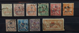 05 - 24 - Maroc N° 25 - 33 + 35 / Type Blanc - Mouchon - Merson - Usados