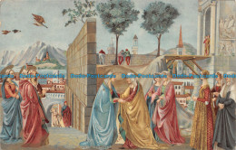 R075111 Visit Of The Virgin To Elizabeth. Ghirlandaio. Firenze. S. Maria Novella - World