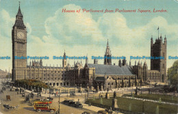 R075117 Houses Of Parliament From Parliament Square. London. National Series. M. - Other & Unclassified