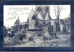 51. L'église De Suippes Bombardée Par Les Allemands - Other & Unclassified