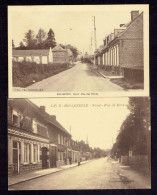 LOT 2 CPA 59 - BOLLEZEELE - RUE DES RICHES - RUE DE METZ - Otros & Sin Clasificación