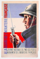 CPM - L' Armée à Travers L'Affiche > GLOIRE à L'INFANTERIE FRANCAISE - TBE - Patriottiche