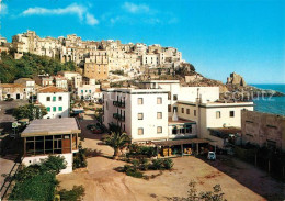 73013820 Sperlonga Latina Scorcio Panoramico Con Hotel Aurora Firenze - Andere & Zonder Classificatie