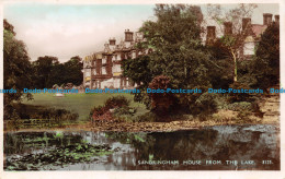 R076838 Sandringham House From The Lake. RP - World