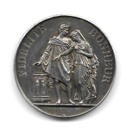 Médaille De Mariage En Argent   - Poids : 16,50 Gr - Altri & Non Classificati